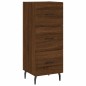 vidaXL Sideboard Braun Eichen-Optik 34,5x34x90 cm Holzwerkstoff vidaXL Sideboard Braun Eichen-Optik 34,5x34x90 cm Holzwerkstoff