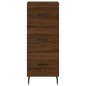 vidaXL Sideboard Braun Eichen-Optik 34,5x34x90 cm Holzwerkstoff vidaXL Sideboard Braun Eichen-Optik 34,5x34x90 cm Holzwerkstoff