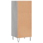 vidaXL Sideboard Grau Sonoma 34,5x32,5x90 cm Holzwerkstoff vidaXL Sideboard Grau Sonoma 34,5x32,5x90 cm Holzwerkstoff