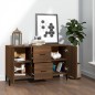 vidaXL Sideboard Braun Eichen-Optik 100x36x60 cm Holzwerkstoff vidaXL Sideboard Braun Eichen-Optik 100x36x60 cm Holzwerkstoff