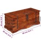 vidaXL Truhe Massivholz vidaXL Truhe Massivholz