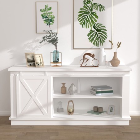 vidaXL Mini Schiebetürbeschlag Set für Schranktüren Carbonstahl 183 cm