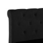 vidaXL Bettgestell Schwarz Samt 90 x 200 cm vidaXL Bettgestell Schwarz Samt 90 x 200 cm