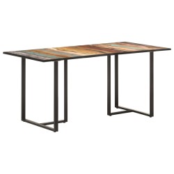 vidaXL Esstisch 160 cm Altholz Massiv 