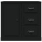 vidaXL Sideboards 2 Stk. Schwarz Holzwerkstoff vidaXL Sideboards 2 Stk. Schwarz Holzwerkstoff