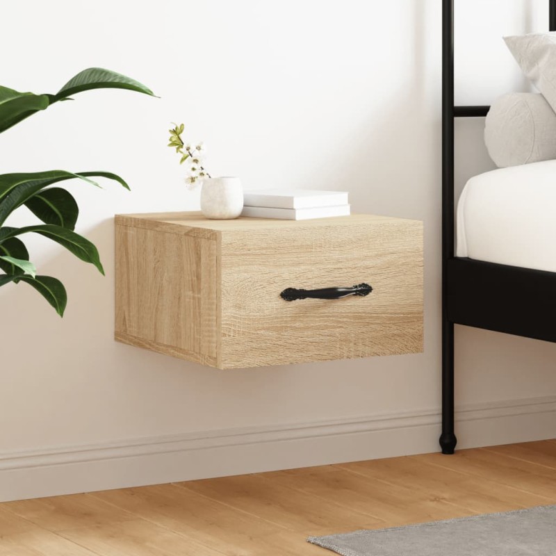 vidaXL Wand-Nachttisch Sonoma-Eiche 35x35x20 cm vidaXL Wand-Nachttisch Sonoma-Eiche 35x35x20 cm