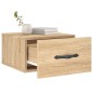 vidaXL Wand-Nachttisch Sonoma-Eiche 35x35x20 cm vidaXL Wand-Nachttisch Sonoma-Eiche 35x35x20 cm