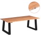 vidaXL Couchtisch Akazienholz Massiv 110 x 60 x 40 cm vidaXL Couchtisch Akazienholz Massiv 110 x 60 x 40 cm