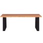 vidaXL Couchtisch Akazienholz Massiv 110 x 60 x 40 cm vidaXL Couchtisch Akazienholz Massiv 110 x 60 x 40 cm