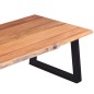 vidaXL Couchtisch Akazienholz Massiv 110 x 60 x 40 cm vidaXL Couchtisch Akazienholz Massiv 110 x 60 x 40 cm