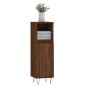 vidaXL Badschrank Braun Eichen-Optik 30x30x100 cm Holzwerkstoff vidaXL Badschrank Braun Eichen-Optik 30x30x100 cm Holzwerkstoff