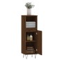 vidaXL Badschrank Braun Eichen-Optik 30x30x100 cm Holzwerkstoff vidaXL Badschrank Braun Eichen-Optik 30x30x100 cm Holzwerkstoff