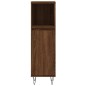 vidaXL Badschrank Braun Eichen-Optik 30x30x100 cm Holzwerkstoff vidaXL Badschrank Braun Eichen-Optik 30x30x100 cm Holzwerkstoff