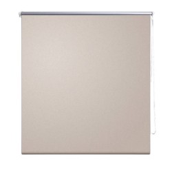 Verdunkelungsrollo Verdunklungsrollo 100 x 230 cm beige