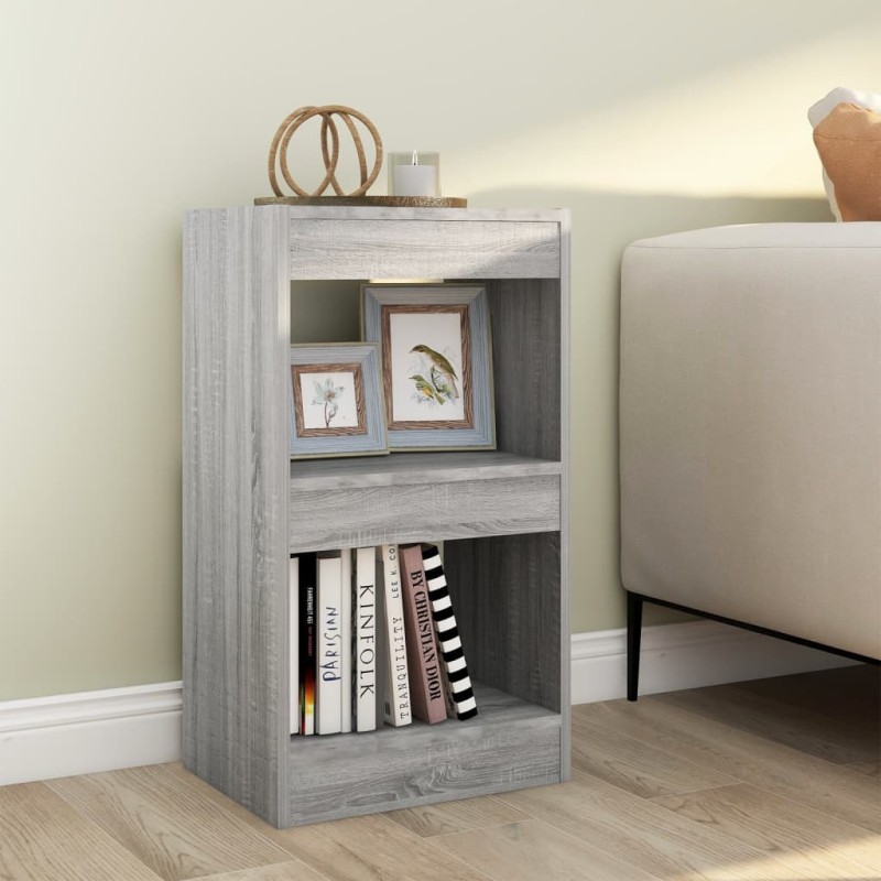 vidaXL Bücherregal/Raumteiler Grau Sonoma 40x30x72 cm vidaXL Bücherregal/Raumteiler Grau Sonoma 40x30x72 cm
