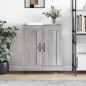 vidaXL Sideboard Grau Sonoma 69,5x34x90 cm Holzwerkstoff vidaXL Sideboard Grau Sonoma 69,5x34x90 cm Holzwerkstoff