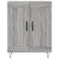 vidaXL Sideboard Grau Sonoma 69,5x34x90 cm Holzwerkstoff vidaXL Sideboard Grau Sonoma 69,5x34x90 cm Holzwerkstoff