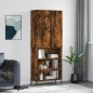 Highboard Räuchereiche 69,5x34x180 cm Holzwerkstoff Highboard Räuchereiche 69,5x34x180 cm Holzwerkstoff