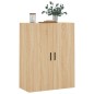 vidaXL Wandschrank Sonoma-Eiche 69,5x34x90 cm vidaXL Wandschrank Sonoma-Eiche 69,5x34x90 cm