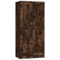 vidaXL Kleiderschrank Räuchereiche 82,5x51,5x180 cm Holzwerkstoff vidaXL Kleiderschrank Räuchereiche 82,5x51,5x180 cm Holzwerkstoff