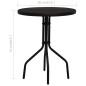 vidaXL 3-tlg. Bistro-Set PVC Rattan Schwarz vidaXL 3-tlg. Bistro-Set PVC Rattan Schwarz