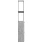 vidaXL Badschrank Betongrau 25x26,5x170 cm Holzwerkstoff vidaXL Badschrank Betongrau 25x26,5x170 cm Holzwerkstoff