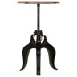 vidaXL Bartisch Massivholz Altholz 60x(76-110) cm vidaXL Bartisch Massivholz Altholz 60x(76-110) cm