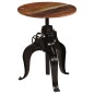 vidaXL Bartisch Massivholz Altholz 60x(76-110) cm vidaXL Bartisch Massivholz Altholz 60x(76-110) cm