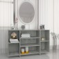 vidaXL Sideboard Betongrau 120x30x75 cm Holzwerkstoff vidaXL Sideboard Betongrau 120x30x75 cm Holzwerkstoff