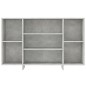 vidaXL Sideboard Betongrau 120x30x75 cm Holzwerkstoff vidaXL Sideboard Betongrau 120x30x75 cm Holzwerkstoff