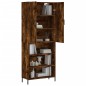 Highboard Räuchereiche 69,5x34x180 cm Holzwerkstoff Highboard Räuchereiche 69,5x34x180 cm Holzwerkstoff