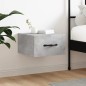 vidaXL Wand-Nachttisch Betongrau 35x35x20 cm vidaXL Wand-Nachttisch Betongrau 35x35x20 cm