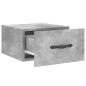 vidaXL Wand-Nachttisch Betongrau 35x35x20 cm vidaXL Wand-Nachttisch Betongrau 35x35x20 cm