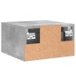 vidaXL Wand-Nachttisch Betongrau 35x35x20 cm vidaXL Wand-Nachttisch Betongrau 35x35x20 cm