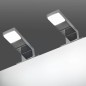 vidaXL Spiegelleuchten 2 Stk. Downlight 2W Kaltweiß vidaXL Spiegelleuchten 2 Stk. Downlight 2W Kaltweiß