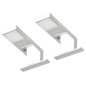 vidaXL Spiegelleuchten 2 Stk. Downlight 2W Kaltweiß vidaXL Spiegelleuchten 2 Stk. Downlight 2W Kaltweiß