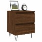 vidaXL Nachttische 2 Stk. Braun Eichen-Optik 40x35x50 cm Holzwerkstoff vidaXL Nachttische 2 Stk. Braun Eichen-Optik 40x35x50 cm Holzwerkstoff