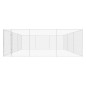 vidaXL Outdoor-Hundezwinger Verzinkter Stahl 570x570x185 cm vidaXL Outdoor-Hundezwinger Verzinkter Stahl 570x570x185 cm