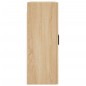vidaXL Wandschrank Sonoma-Eiche 69,5x34x90 cm vidaXL Wandschrank Sonoma-Eiche 69,5x34x90 cm