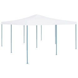vidaXL Faltpavillon 5x5 m Weiß 
