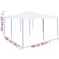 vidaXL Faltpavillon 5x5 m Weiß vidaXL Faltpavillon 5x5 m Weiß