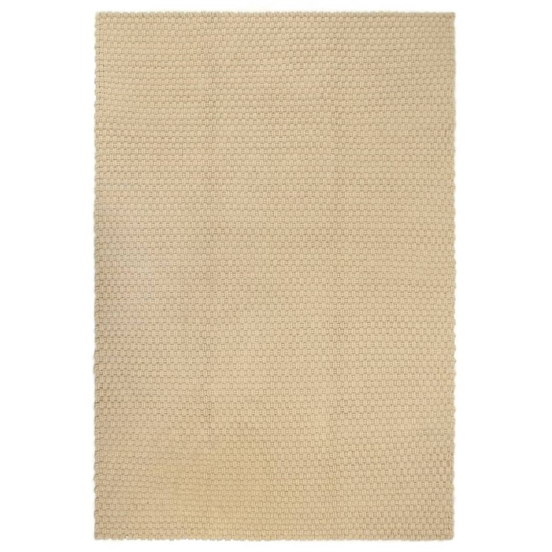 vidaXL Teppich Rechteckig Natur 200x300 cm Baumwolle vidaXL Teppich Rechteckig Natur 200x300 cm Baumwolle