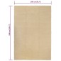 vidaXL Teppich Rechteckig Natur 200x300 cm Baumwolle vidaXL Teppich Rechteckig Natur 200x300 cm Baumwolle