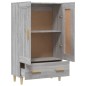 vidaXL Highboard Grau Sonoma 70x31x115 cm Holzwerkstoff vidaXL Highboard Grau Sonoma 70x31x115 cm Holzwerkstoff