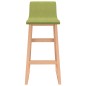 Barhocker 2 Stk. Grün Stoff Barhocker 2 Stk. Grün Stoff