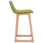 Barhocker 2 Stk. Grün Stoff Barhocker 2 Stk. Grün Stoff