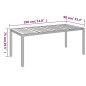 vidaXL 7-tlg. Garten-Essgruppe mit Kissen Grau Poly Rattan vidaXL 7-tlg. Garten-Essgruppe mit Kissen Grau Poly Rattan