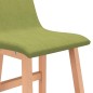 Barhocker 2 Stk. Grün Stoff Barhocker 2 Stk. Grün Stoff