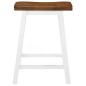 vidaXL Barhocker 2 Stk. Massivholz vidaXL Barhocker 2 Stk. Massivholz