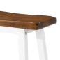 vidaXL Barhocker 2 Stk. Massivholz vidaXL Barhocker 2 Stk. Massivholz